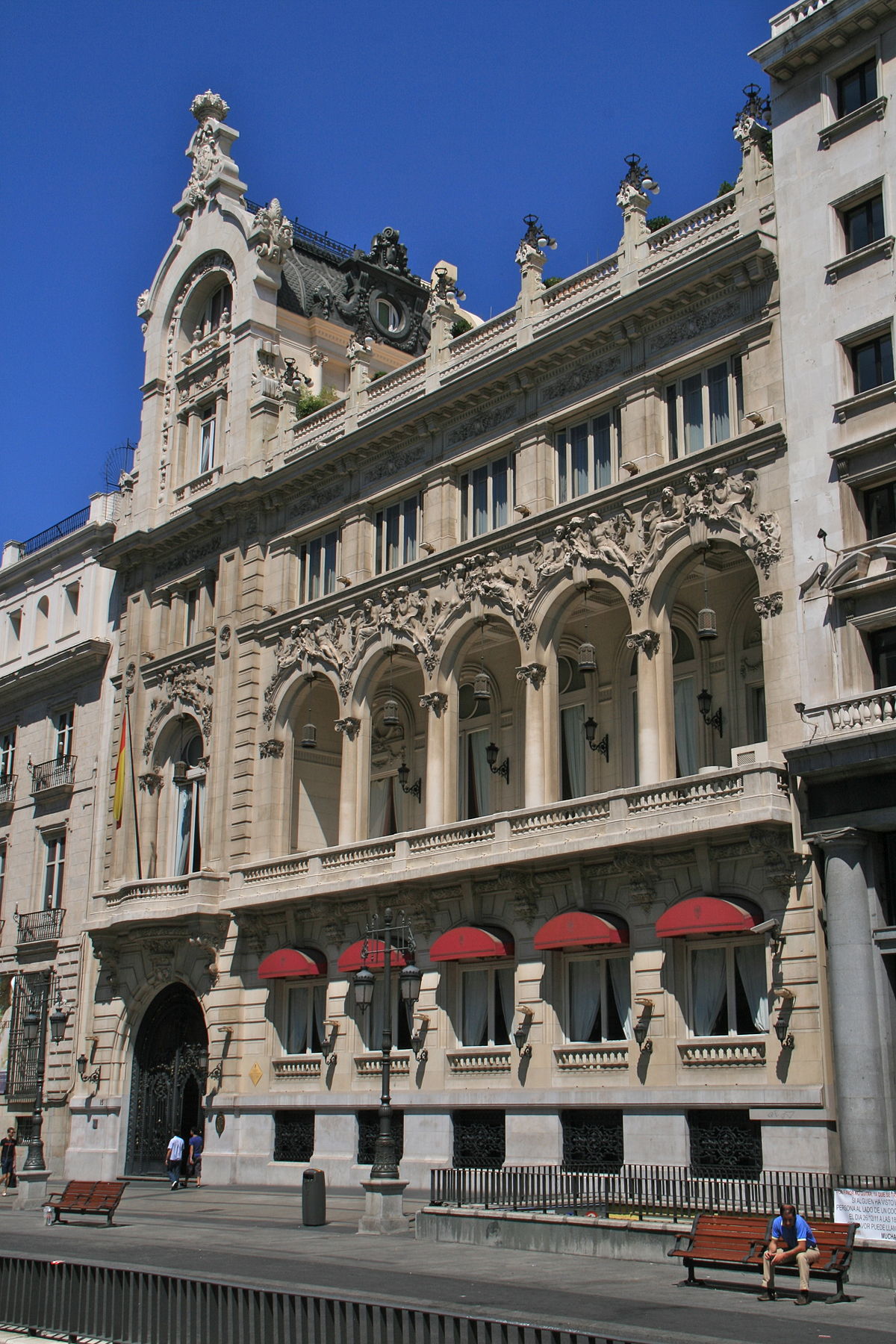 Casino De Madrid Calle Alcala Restaurante